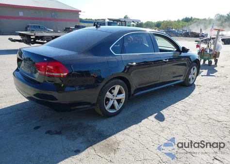 2012 Volkswagen Passat 2.5L Se from USA, damaged, VIN 1VWBP7A39CC083174